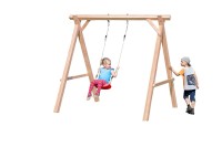 Schaukel / Einfachschaukel Natura 1.1 aus Lärchenholz