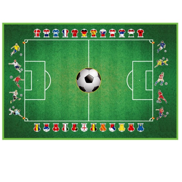 Spielteppich Football 150x100cm Fußball Teppich