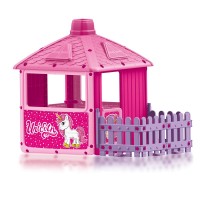 Spielhaus Unicorn mit Zaun