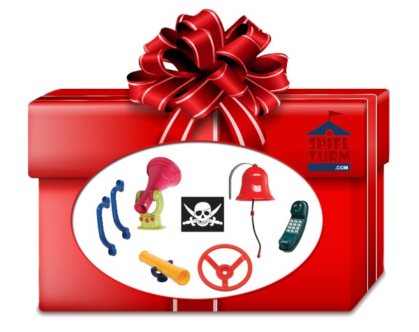 Ostergeschenksets Spielturm & Stelzenhaus Zubehör Geschenkpakete