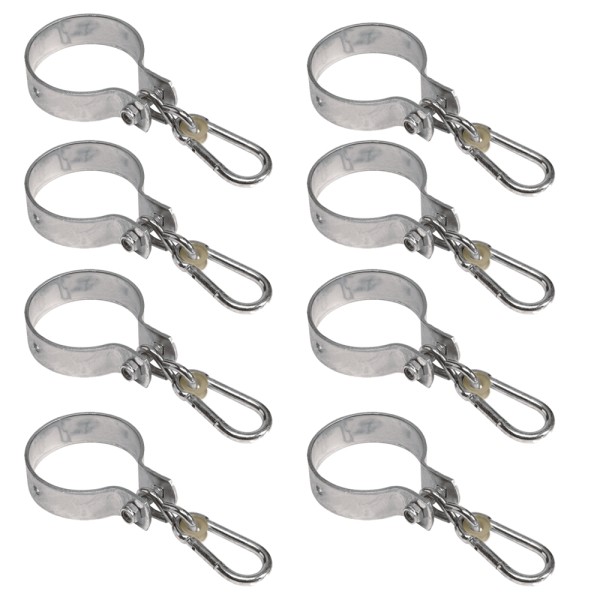 Schaukelschellen 10er Rundholz 8er Set