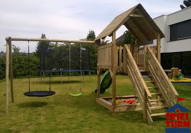 Hochwertige massive Spieltürme bei HOQ kaufen