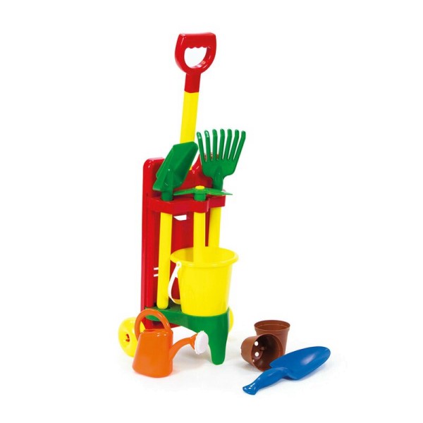 Trolley Gartenwerkzeug für Kinder